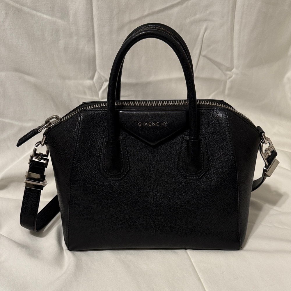 Givenchy Black Leather Antigona